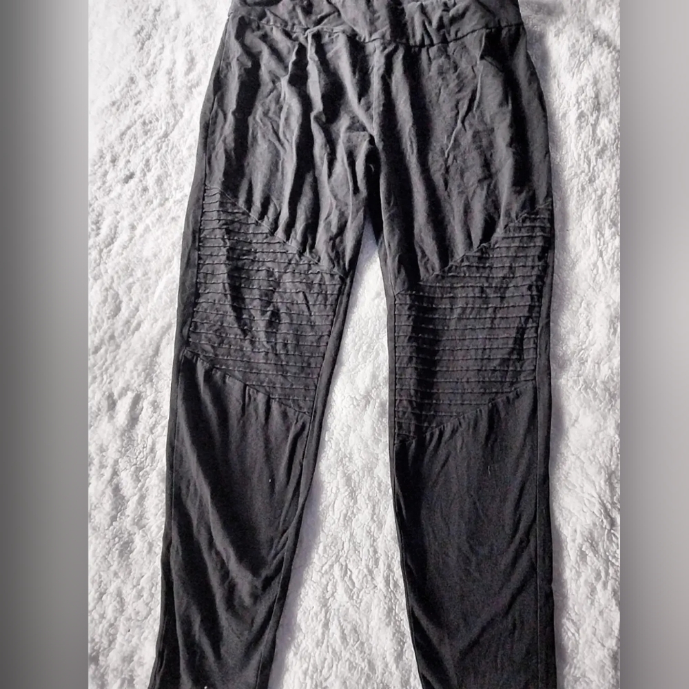 3 Pairs of Forever 21 Black Moto Leggings Plus 3X
